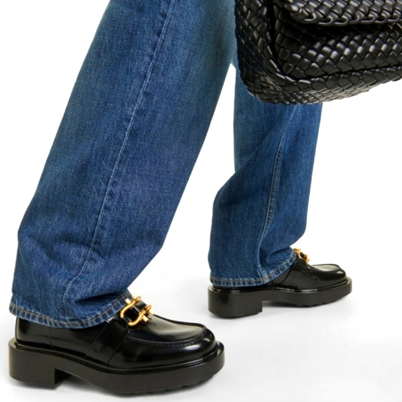 NWT$1,250 Bottega Veneta Monsieur Patent Leather Chunky Ankle Bootie Boots Sz 36 - Picture 3 of 15